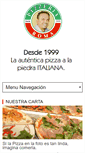 Mobile Screenshot of pizzeriaroma.cl