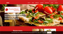 Desktop Screenshot of pizzeriaroma.pl